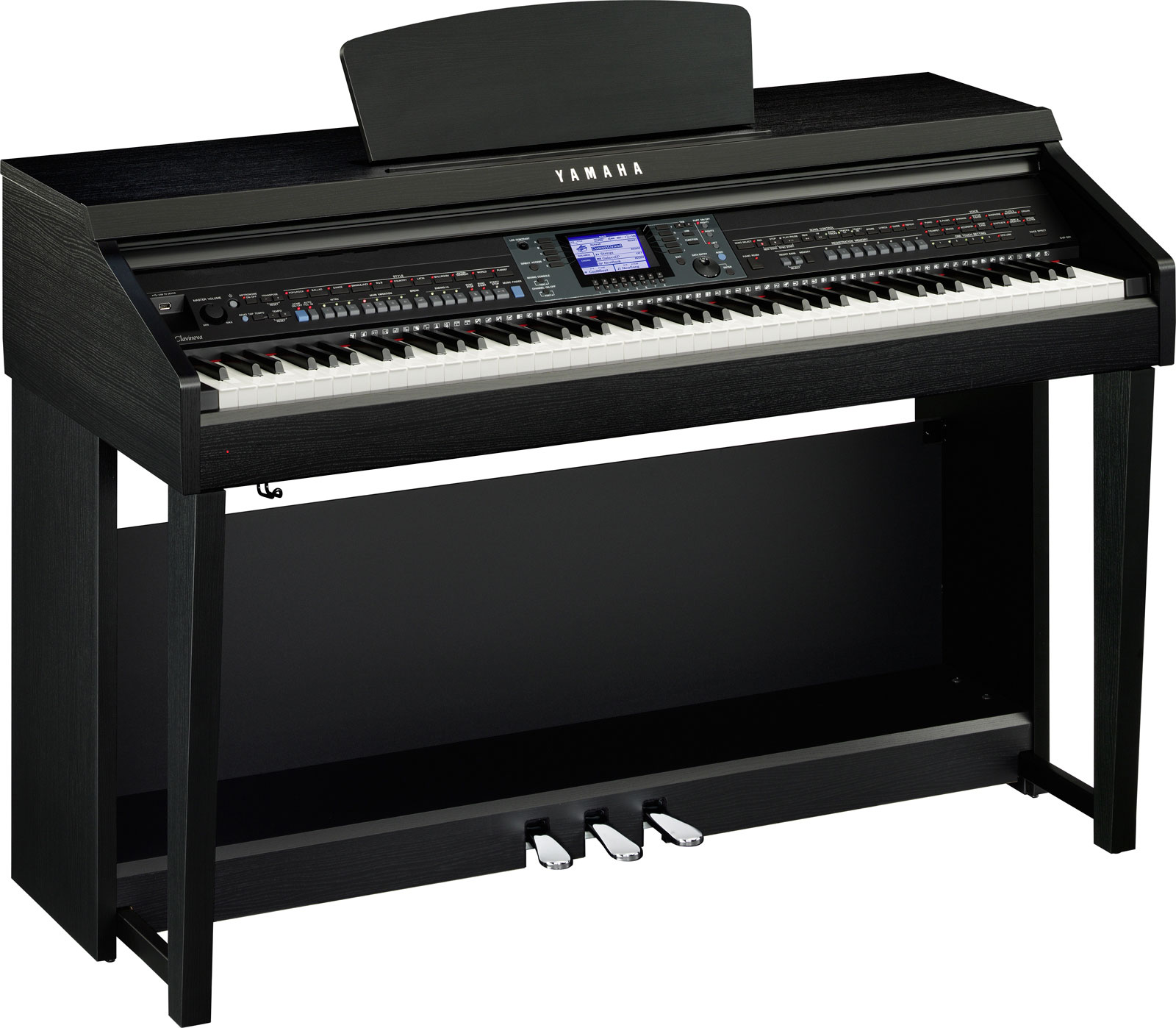 Yamaha Clavinova 601b Digital Piano in Black Walnut